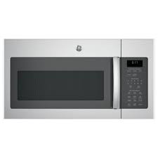 Ge 1 7 Cu Ft Over The Range Microwave In Stainless Steel Range Microwave Stainless Steel Microwave Stainless Steel Oven