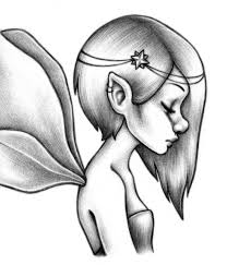 It makes it seem almost like pencil drawings are a thing of the past. Easy Pencil Drawings Of Fairies For Beginners Easy Pencil Drawing Of Fairies Love