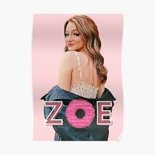 Zoe laverne came under fire for kissing an underage fan. Zoe Laverne Posters Redbubble