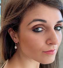 14k Pearl Drop Earrings