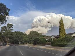 Today i am looking at artist blacksmith, jenny pickford. Cherry Gardens Fire Taken From Aberfoyle Park Stay Safe Out There Adelaide