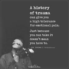 Image result for Trauma History