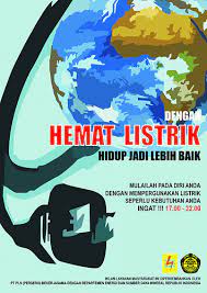 Poster Hemat Energi Berkelakar