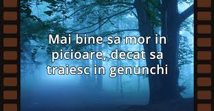 Traieste viata din plin, nu fa rabat de la nimic. Mai Bine Sa Mor In