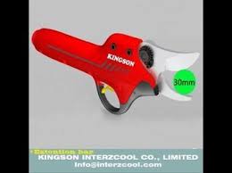 Kingson Interzcool Electric Pruner And Electric Pruning Shear And Electric Secateurs And Forbici Elettriche And Elektrische Gartenscher Tesouras De Poda Tesoura