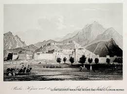 KABUL view ca. 1840 Title: Bala-Hissar ...