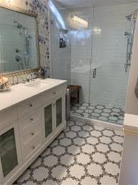 — old country house blog —. Gray And White Hexagon Tile Pattern Round And Round