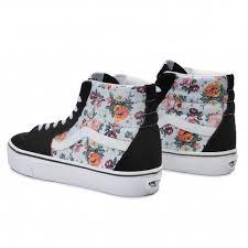 The vans sk8 hi is a basic streetwear essential. Sneakers Vans Sk8 Hi Vn0a4bv6v3f1 Garden Floral True Wht Sneakers Low Shoes Women S Shoes Efootwear Eu