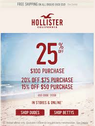 Pinned May 16th 15 Off 50 And More At Hollister Or Online Via Promo Code 31208 Coupon Via The Coupons App Coupon Apps App Coupons