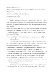 Doc Pidato Mandarin Sitha Lulu Academia Edu