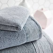 Our baksana aegean towels are lush, luxurious and 100% combed cotton. Stone Washed Linen Border Towels Denim Blue