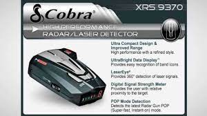 The 14 band radar laser detector with 360 and intellimute does. Cobra Electronics Xrs 9370 14 Band Radar Laser Detector Best Price Best Buy Youtube