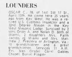 Oscar Clement Lounders (1889-1968)