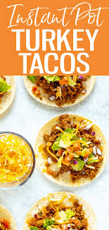 Place a trivet or steam basket inside the liner of your instant pot. Instant Pot Ground Turkey Tacos Eating Instantly