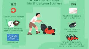Keeping a lawn lush and green requires consistent mowing, weeding, watering, fertilizing and more. Pros And Cons Of Starting A Lawn Care Business