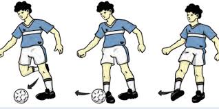 Tendangan menggunakan kaki bagian dalam. Variasi Mengumpan Dalam Permainan Sepak Bola Halaman All Kompas Com