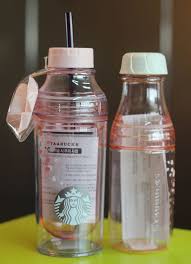 Korea Starbucks 2016 Cherry Blossom Lena Cold Cup Pink Sunny Water Bottle Set Starbucks Water Bottle Water Bottle Bottle