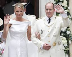 The guest list includes heads of state and royalty, from french. Charlene Wittstock S Royal Wedding Dress Fountainof30 Com