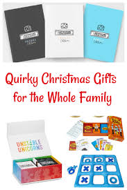 They will enjoy it more and remember it longer. Quirky Christmas Gift Ideas For The Whole Family My 3 Little Kittens