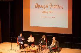 Creative scotland / alba | chruthachail credit both names separately if mentioned on release. Changin Scotland Ullapool Mairi Mcfadyen