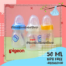 Merk susu formula bayi ini begitu banyak pilihannya. 50ml Regulator Botol Susu Bayi Pigeon Anak Perlengkapan Baby Baru Lahir Newborn Murah Peralatan Asi Shopee Indonesia