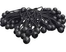 Image of 6 inch ball bungees for golf simulator screen