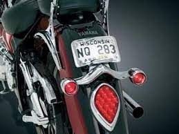 Turn Signals With Curved License Plate Frame Yamaha Xv1700 Road Star Models 04 Newer Ky 9259 Review Buy Now Bike Yamaha License Plate Frames