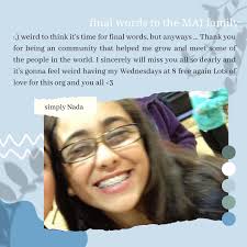 🎓Senior Spotlight: Nada AbouHaiba🎓 “Nada will go down in history as the  best president MAI has ever had, the best student to ever attend UCLA, and  the best person I've ever met.