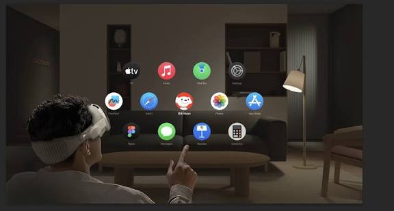 Apple Vision Pro Spatial Computer view 6