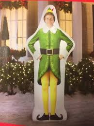 Buddy The Elf Inflatable Outdoor Holidays Elf Decorations Yard Art