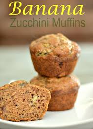 The Best Banana Zucchini Muffins Happily Unprocessed Banana Zucchini Muffins Zucchini Muffins Healthy Muffin Recipes