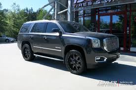 Gmc Yukon With 22in Fuel Maverick Wheels Exclusively From Butler Tires And Wheels In Atlanta Ga Image Number 10378 Gmc Yukon Gmc Gmc Trucks