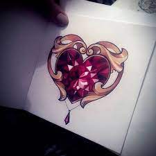 Diamond Heart Tattoo Best Tattoo Ideas Gallery Jewel Tattoo Gem Tattoo Diamond Heart Tattoo