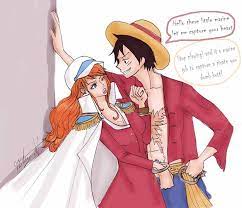 Nami In Marine Outfit Is Too Cute Actually Excited For The Next Filler So Please Be Good And May Be Manga Anime One Piece One Piece Luffy Condoriano One Piece