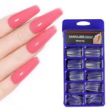 Choose from a wide range of diy nail tips and buy quality items at attractive prices. 100pcs Long Ballerina False Nails Acrylic French Full Nail Tips Press On Fake Nails Coffin Shape Nail Diy Nail For Uv Gel Buy At The Price Of 2 29 In Aliexpress Com