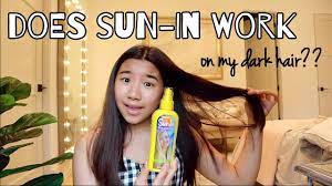 And the results were very satisfactory. Using Sun In On Natural Dark Brown Black Hair Honest Review Youtube