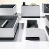A simple modern plywood desk. 1