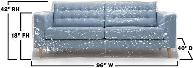 Water Resistant Plastic Couch Cover