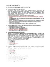 Standar kompetensi mata pelajaran bahasa indonesia di. Soal Ujian Bahasa Indonesia Materi Proposal Kelas Xi Jawabanku Id