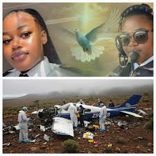 Sad news. A young 23 yr old female pilot Nqobile Biyela and two of her  passenger lost their lives when a small aircraft she was flying fell down  in Ladysmith. Nqobile was