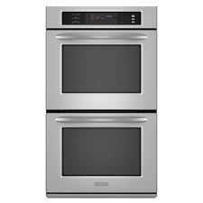 Maybe you would like to learn more about one of these? Kitchenaid 30 In Convection Double Electric Wall Oven Stainless Steel In The Double Electric Wall Ovens Department At Lowes Com