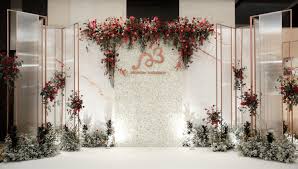La Couture La Couture Wedding Stage Decorations Wedding Backdrop Design Wedding Stage Backdrop