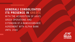 Immagini e filmati, interviste all'amministratore delegato, news ed eventi istituzionali. Generali Group On Twitter Generali Becomes A Leading Player In Non Life And Health In Greece With The Acquisition Of Axa S Greek Operations And Gains Access To The Banking Distribution Channel In The