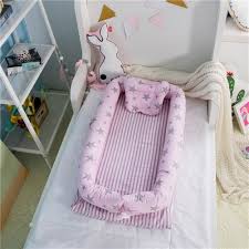 Baby Nest Bed Multi Functional Travel Bed With Bumper Mattress Baby Gear City Baby Nest Bed Portable Crib Bedding Portable Crib