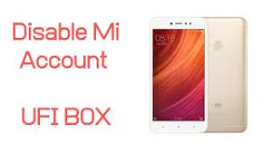 Disable Mi Cloud Redmi Note 5a With Ufi Box Youtube