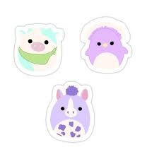 .to color with markers, color pencils and much more. Squishmallow Easter Sticker Pack Belana Priscilla Meadow Sticker By Lilziti In 2021 Inspirational Stickers Preppy Stickers Cute Stickers