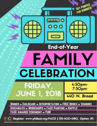 Invite your friends over for an awards show viewing party with this glamorous flyer. You Are Cordially Invited To The End Of Year Family Celebration Family Community Engagement