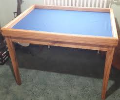 Simple Solo Oak Board Gaming Table Table Games Table Beautiful Table
