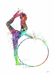 Scarica questo vettore premium su ginnastica ritmica sfondo blu e scopri più di 14 milioni di risorse grafiche professionali su freepik. 28 å¯æ„› Ideas