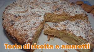 Un dessert irresistibile e strepitoso per addolcire il palato! Torta Di Ricotta E Amaretti Una Bonta Youtube